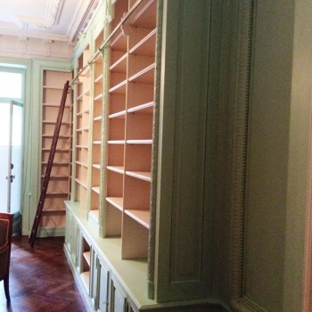 Aménagement d’une pièce en bibliothèque