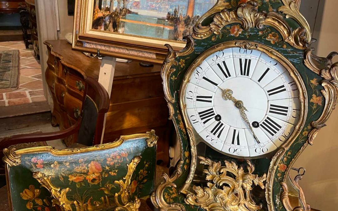 Cartel de style Louis XV