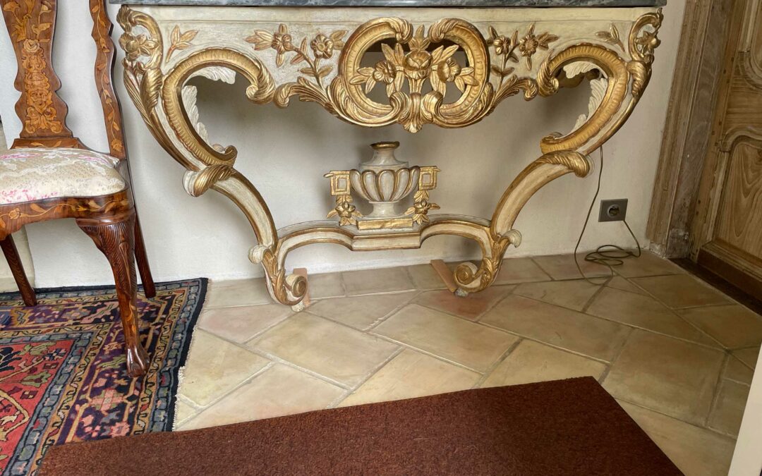 Console Louis XV 18ème siècle