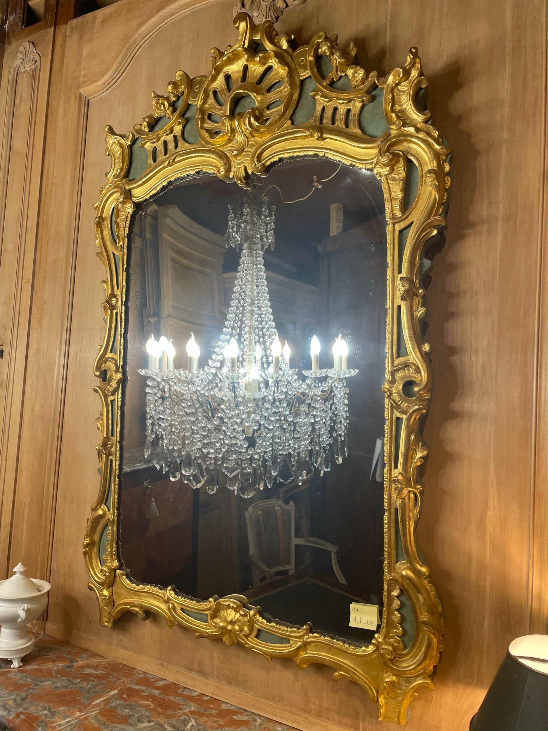 Miroir Louis XV 18ème siècle