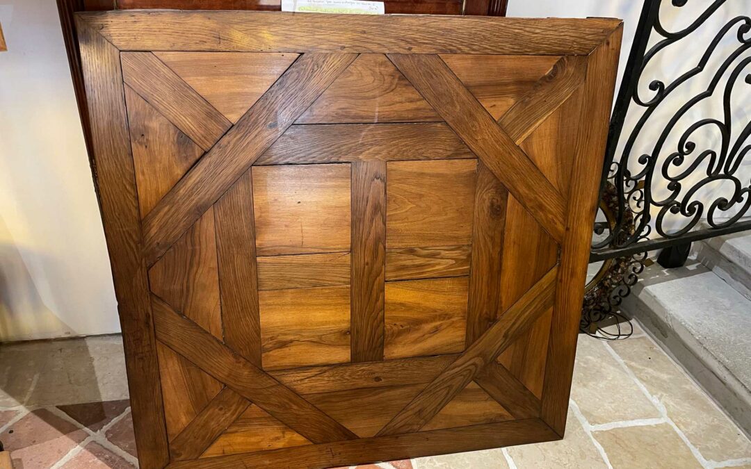 Parquet d&rsquo;Aremberg 1mx1m en chêne et noyer