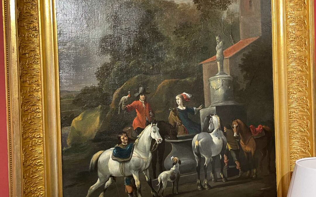 Tableau de chasse 17ème siècle, Dirck Maas