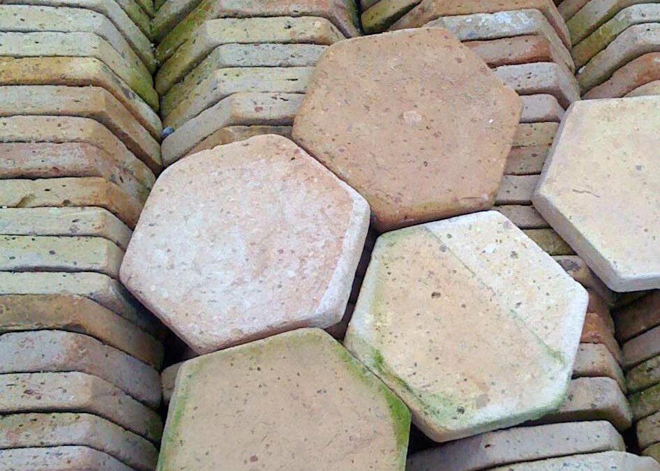 Terre cuite forme hexagone