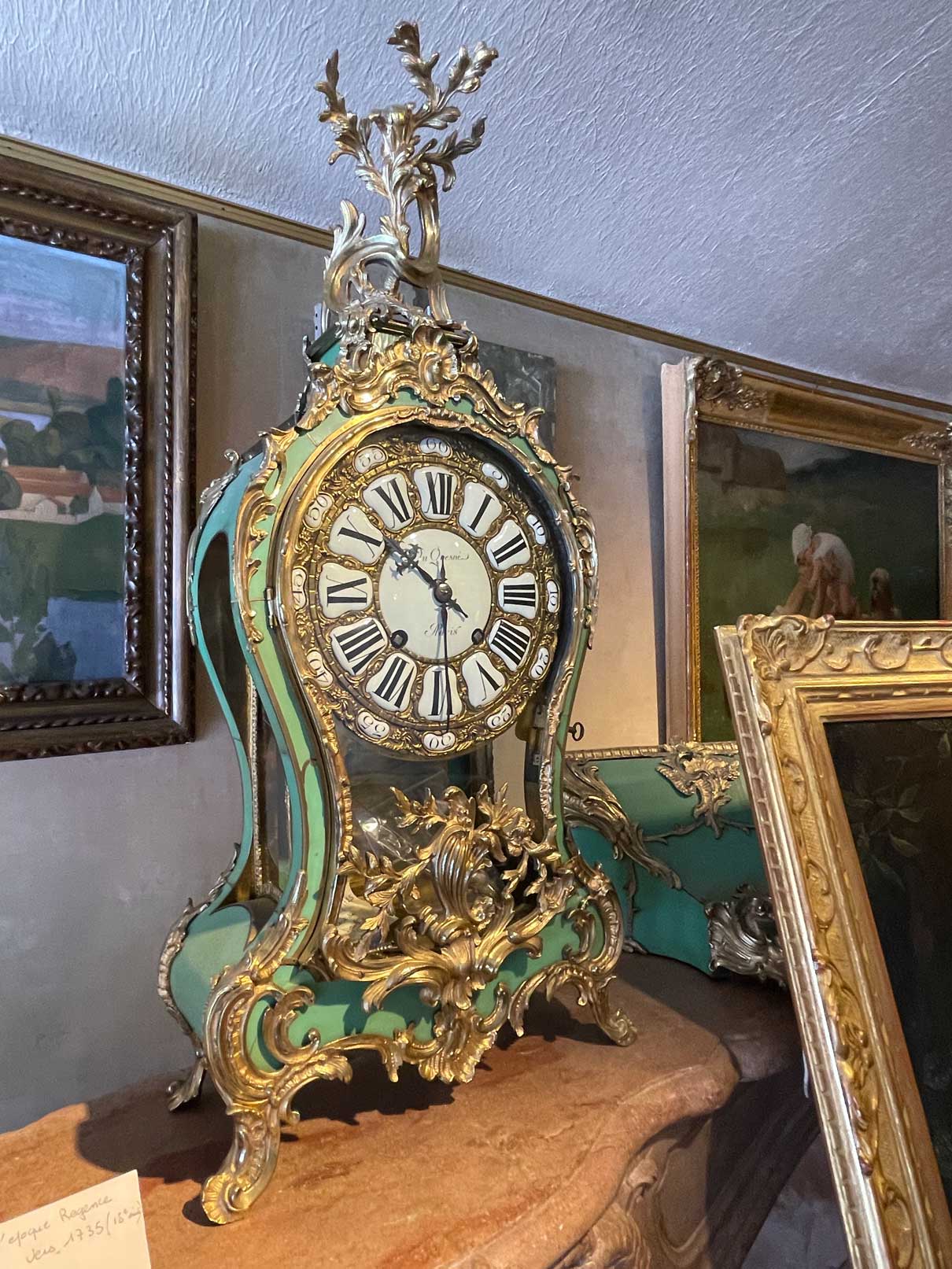 Magnifique cartel d'époque Louis XV