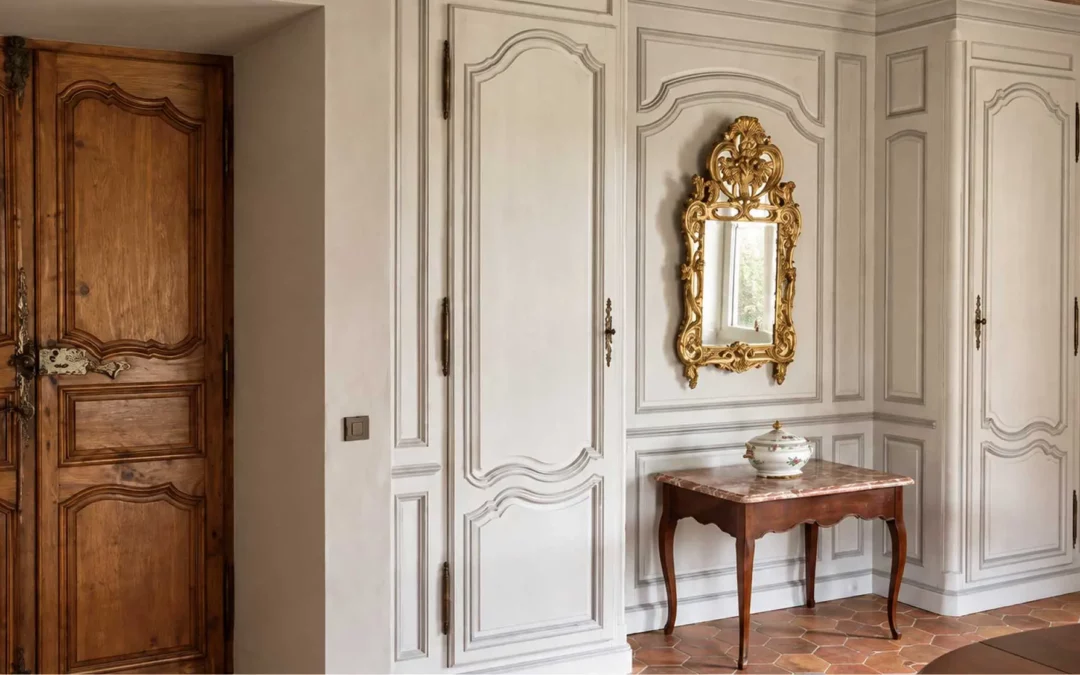 Aménagement d’un ensemble en boiserie 18ème